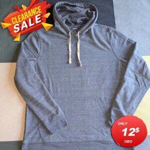 Sonoma by Kohls Men's XL Crewneck Sweater Hoodie Blue